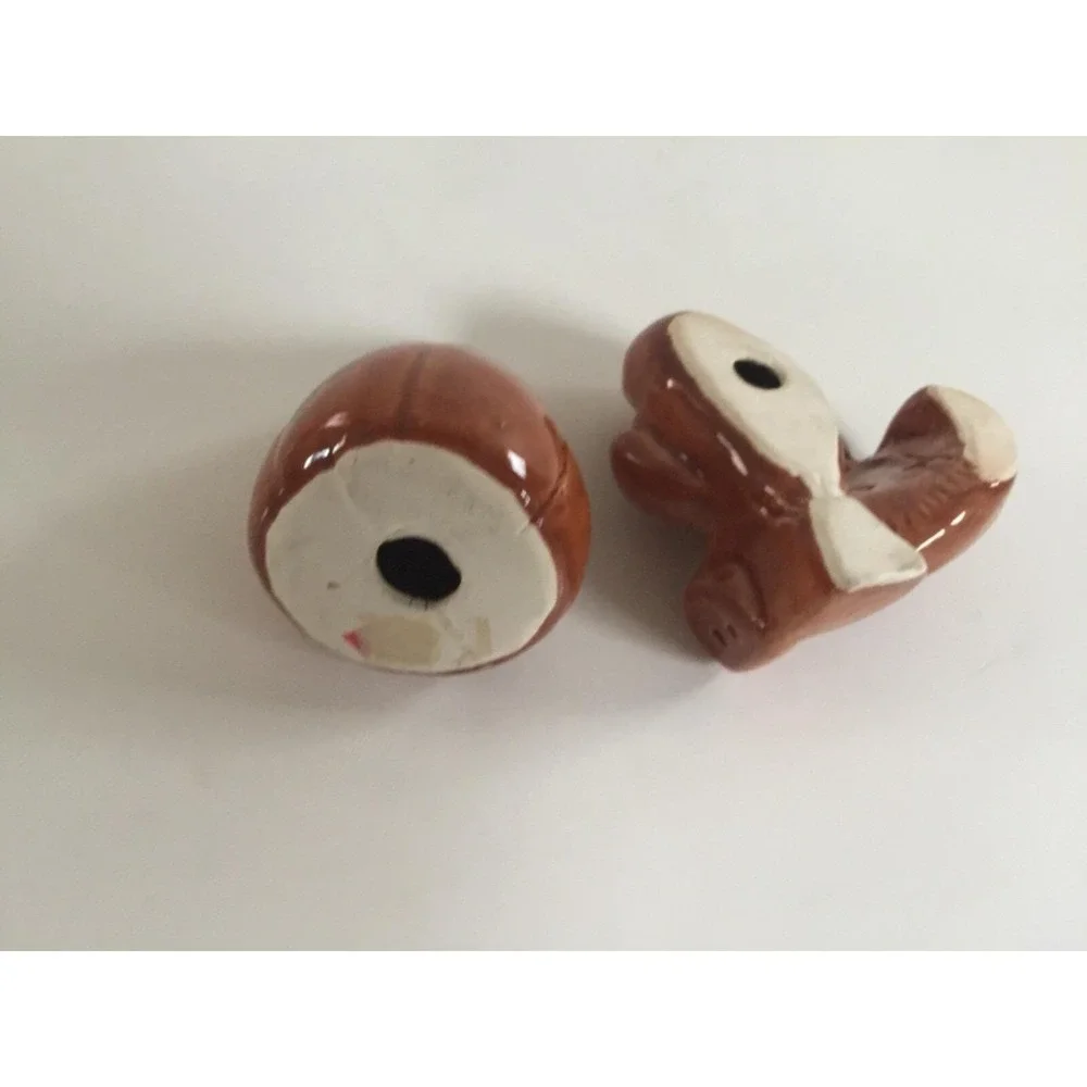 Vintage Sports Related Ceramic Salt & Pepper Shakers Boxing Gloves & Speed Bag